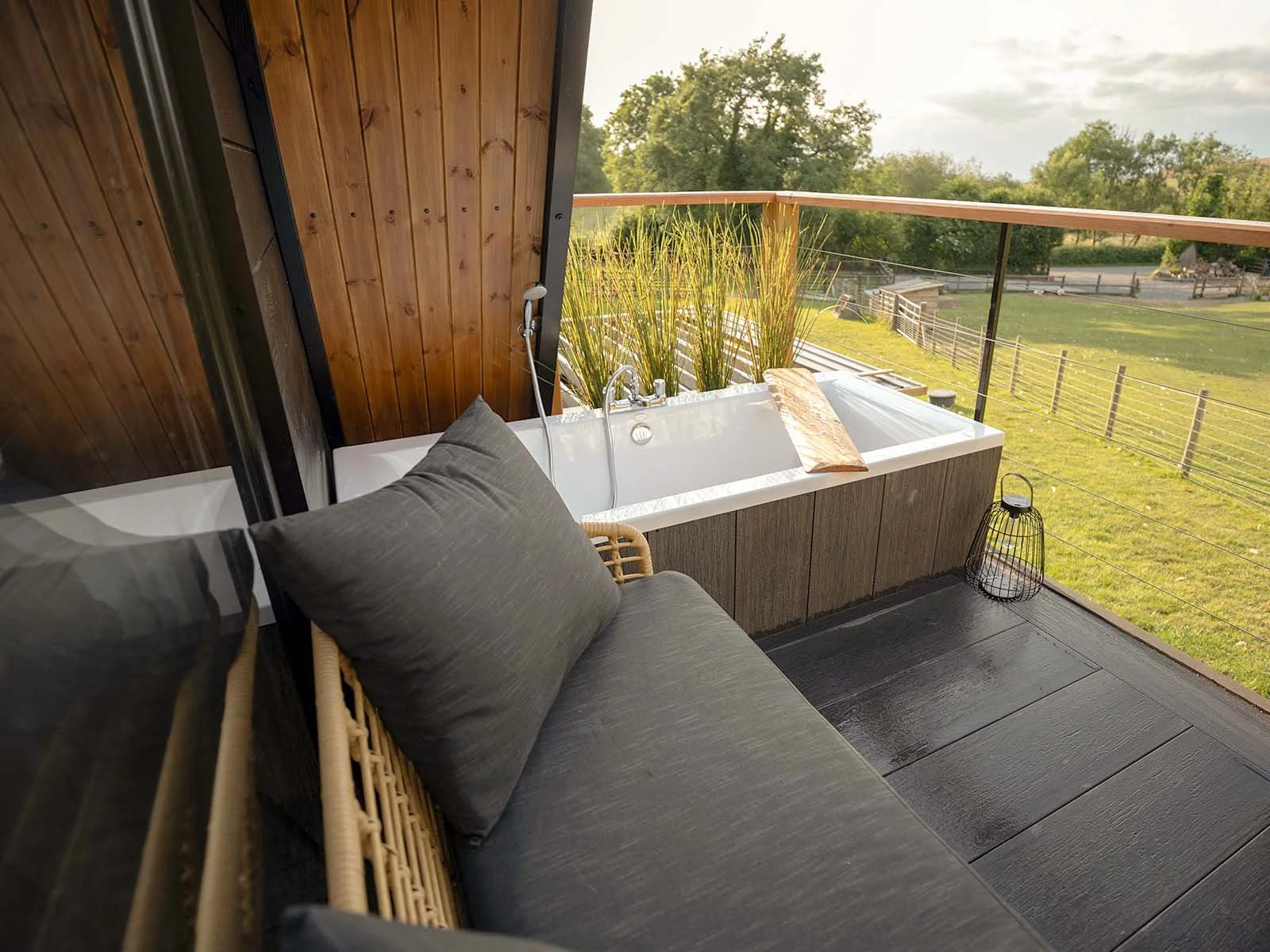 Lodge Design Scandinavian Lodge Private Deck Outdoor Bath