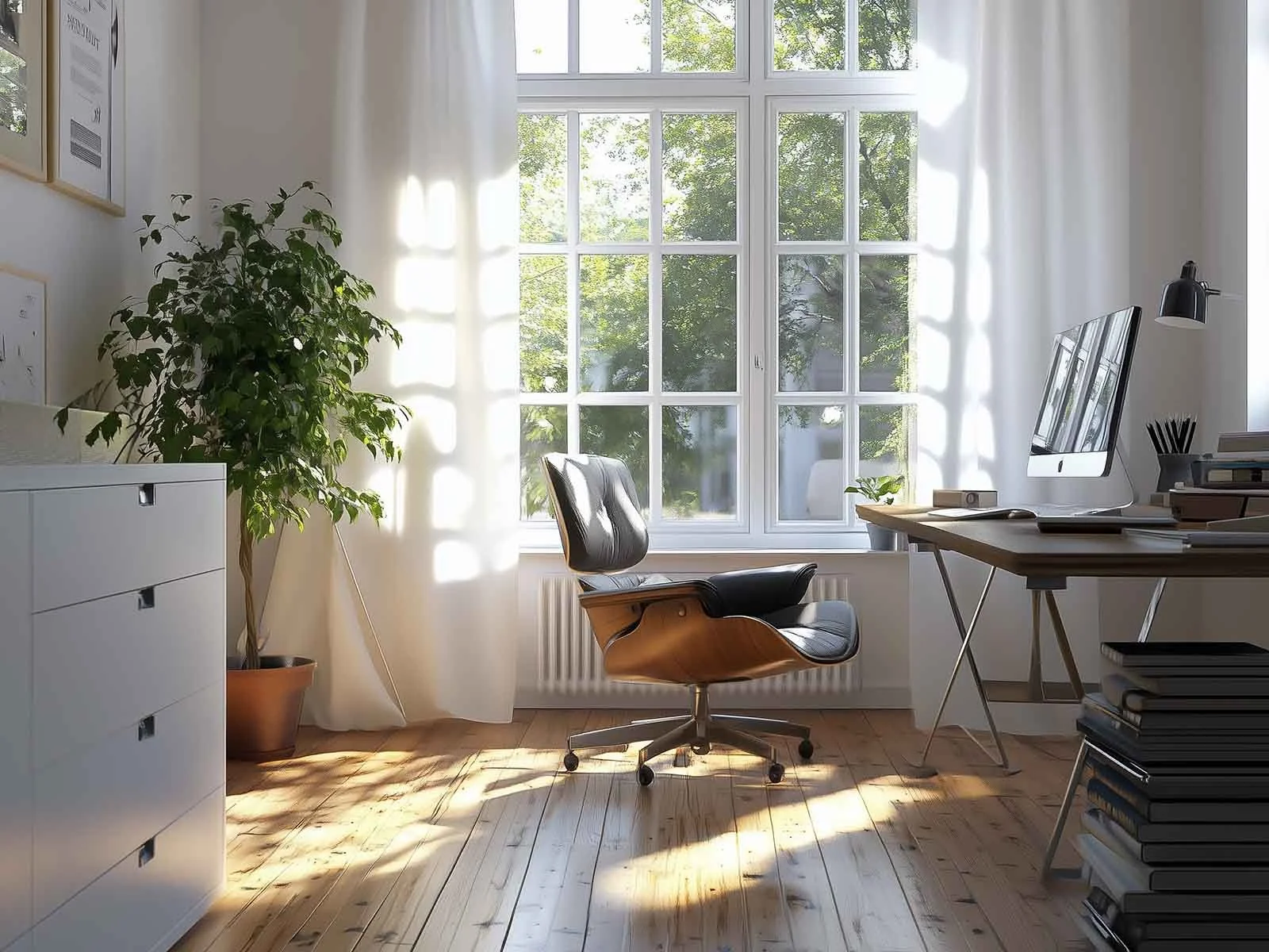 Architect-Designed Home Office Study Space