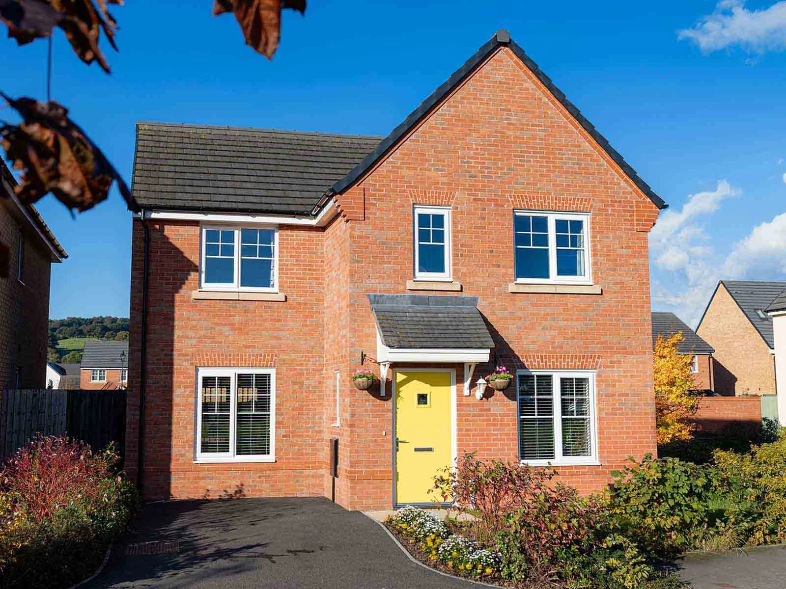 Modern Garage Conversion Family Home Exterior, Denbighshire