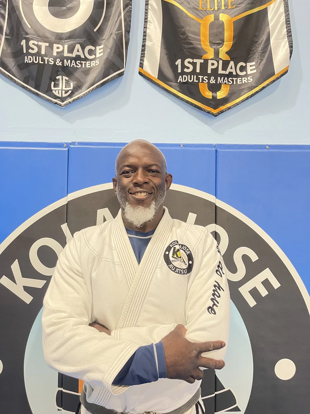 Kola Ajose students on the mats