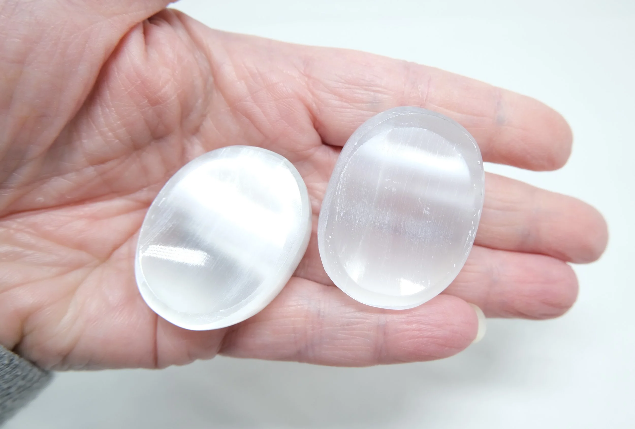 Selenite 1.5 inch Worry Stone 1.JPG