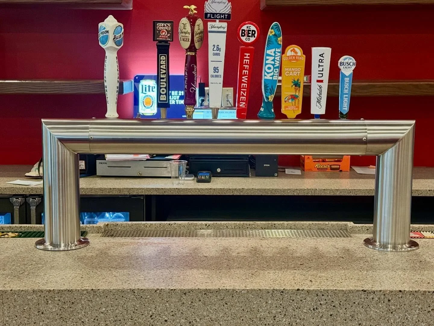 You + Our New Taps = The Perfect Match. 💘 The only thing more refreshing than a hole-in-one? The new draft system we just installed at Mules National Golf Club.🍺✨ #NewTaps ⛳️🍻 #DraftGoals #Beer #Golf