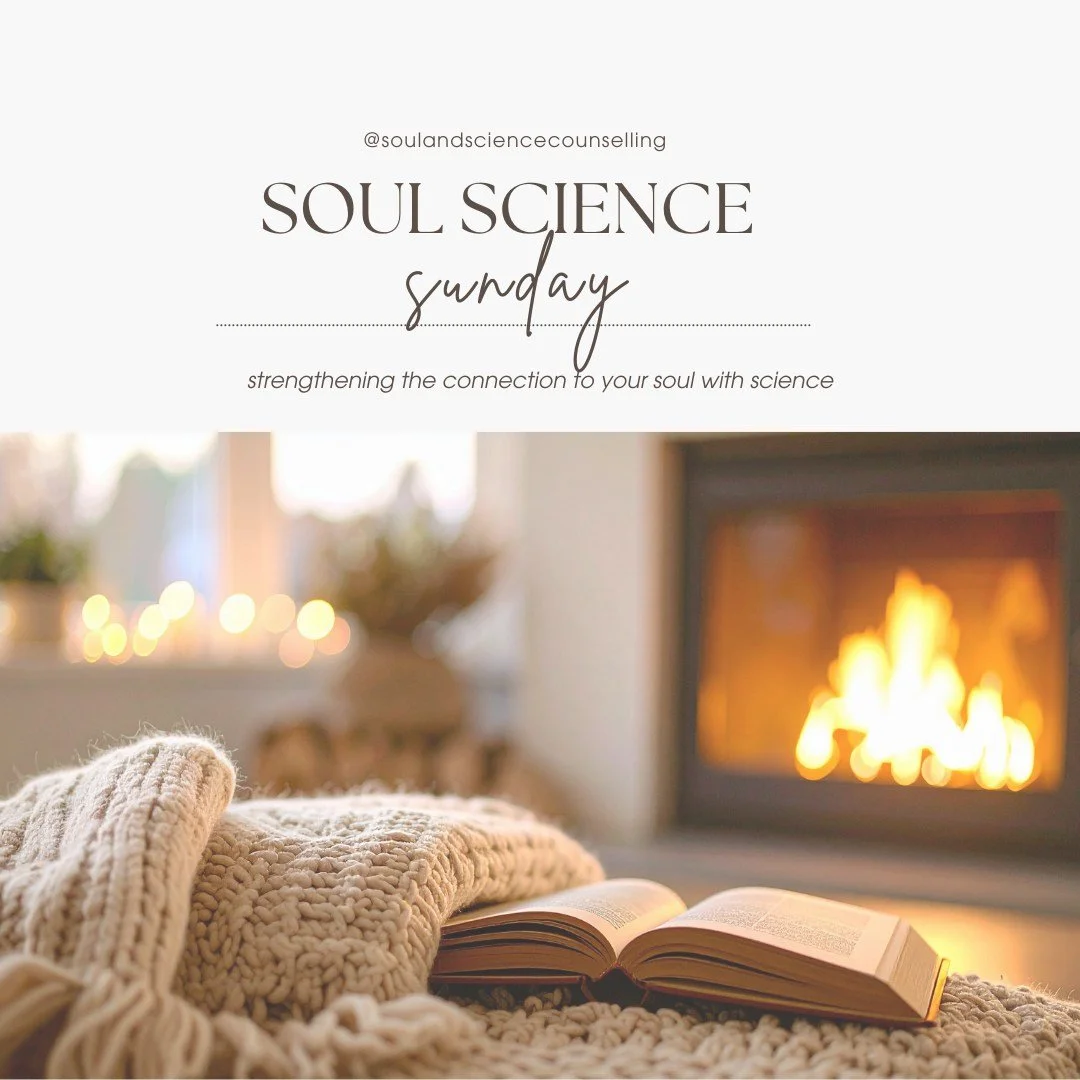 Soul Science Sunday ⤵

A question for the week:
▶ What kind of warmth do I actually need right now &mdash; emotional, physical, or relational?

Consider ⤵

Emotional warmth:
Speaking to yourself like someone you actually care about.
Giving yourself a