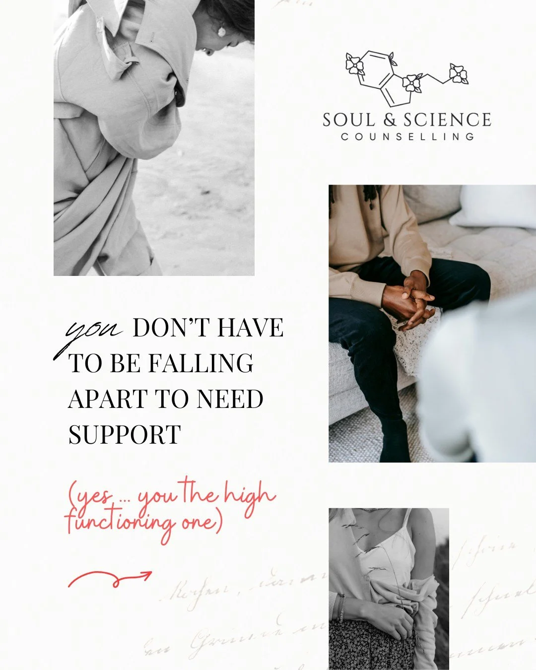 You don&rsquo;t have to be falling apart to need support &mdash; especially if you&rsquo;re the &ldquo;high-functioning&rdquo; one. The one who keeps everything running. The one people describe as &ldquo;so strong&rdquo; while you quietly hold the we