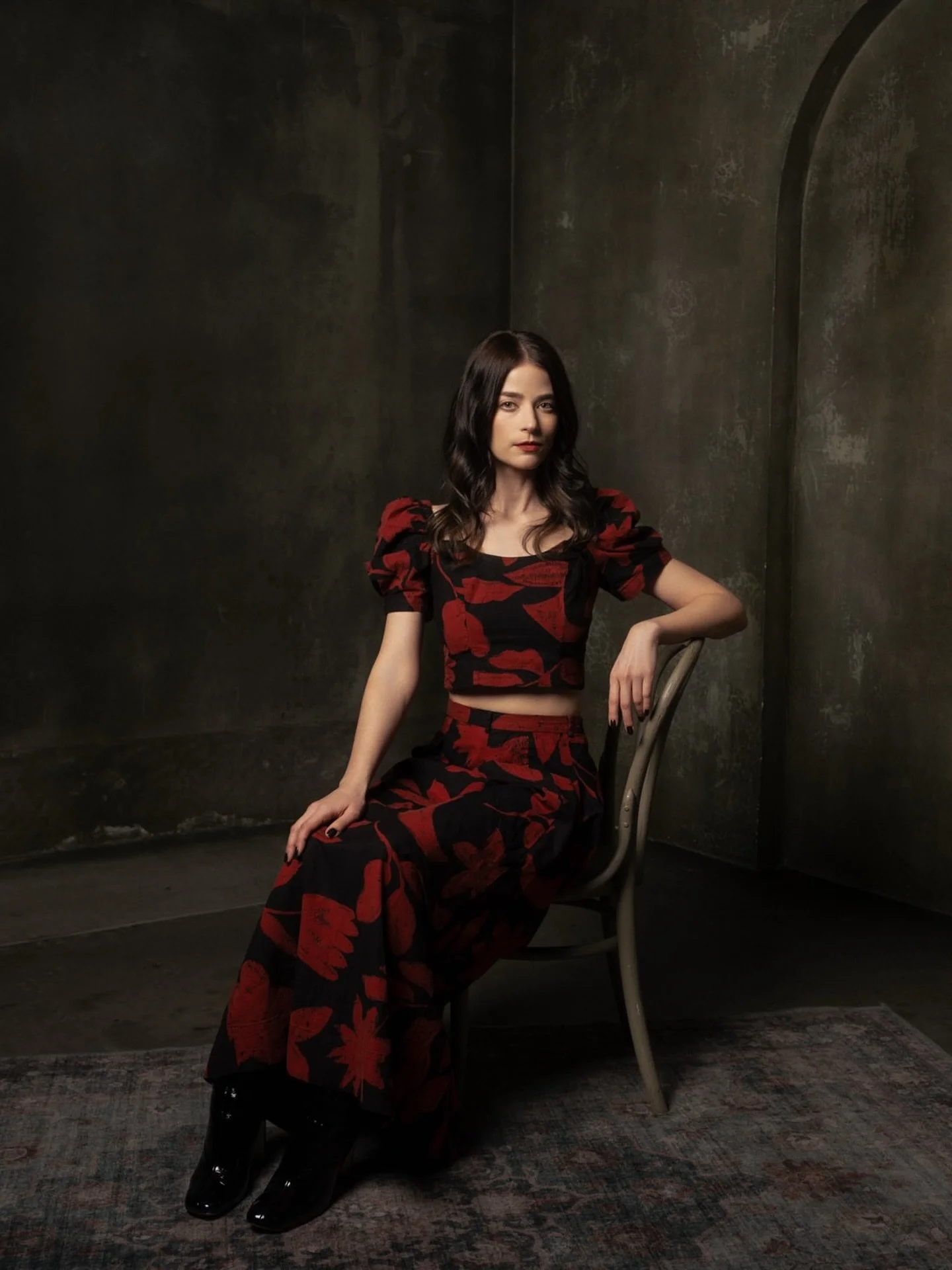 Teresa Decher photographed by Ryan Graff at StuSpaceLA. Stunning. 

Repost from @photograffic
&bull;
A study in dark romanticism&mdash;deep shadows, worn textures, and a palette of black and crimson that felt almost pulled from another era. I wanted 