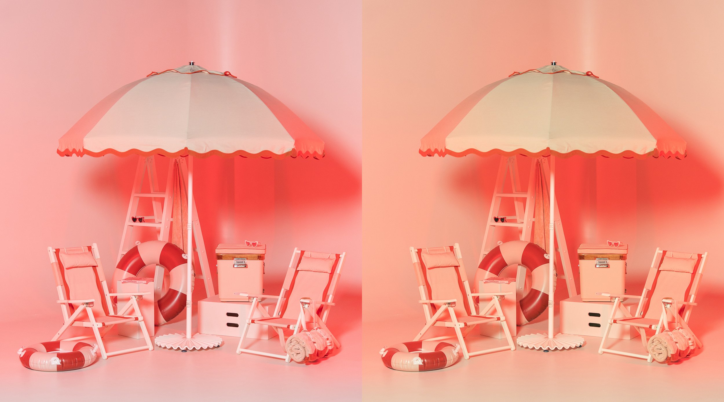 Beach Palm Royale set 1960s StuSpaceLA