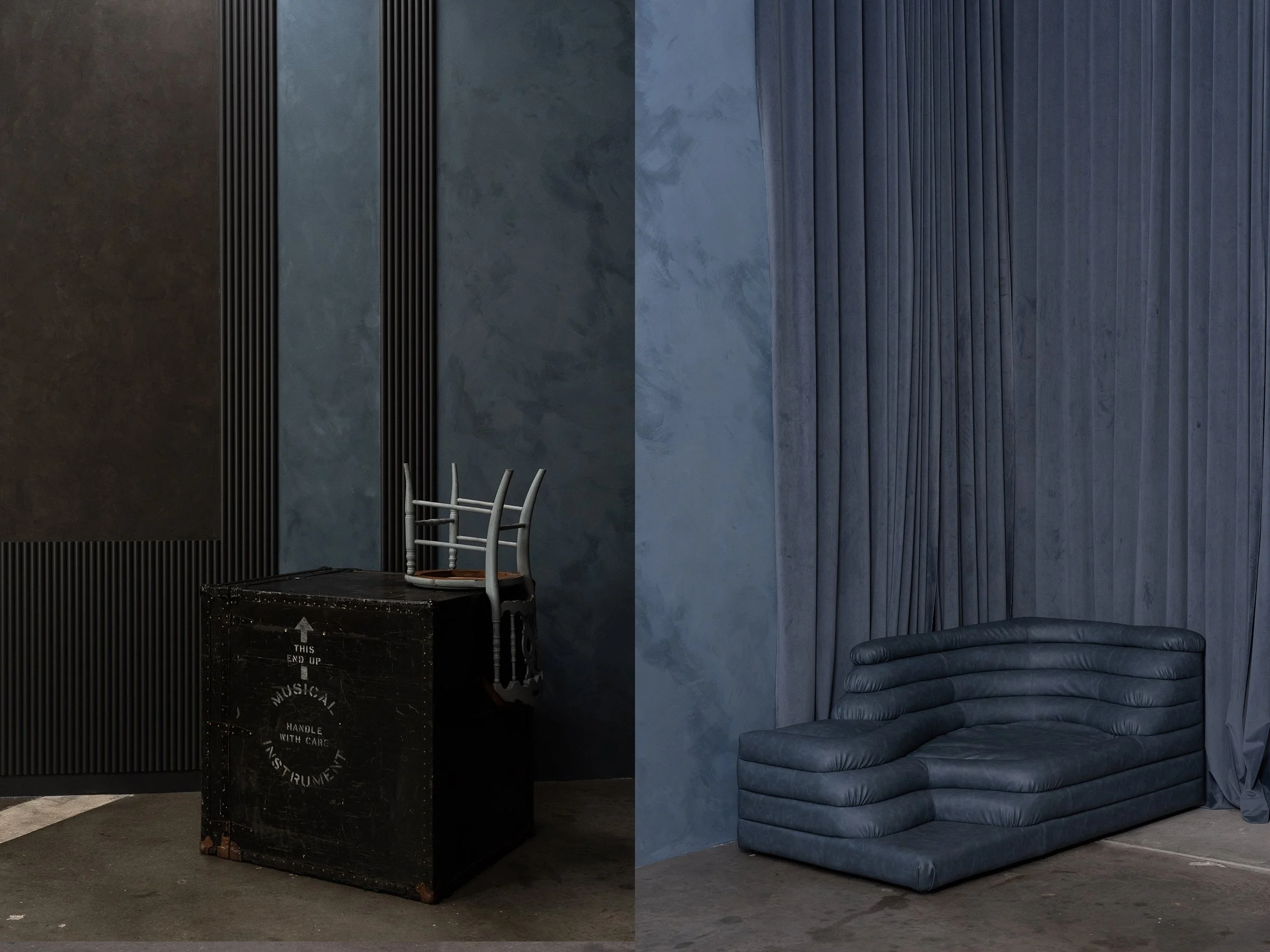 Stu2, a photo studio space available for rental in Los Angeles in the Vanity Fair vintage design and aesthetic.