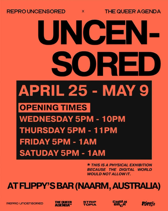UNCENSORED: A FLINTA+ Exhibition in Naarm/ Melbourne