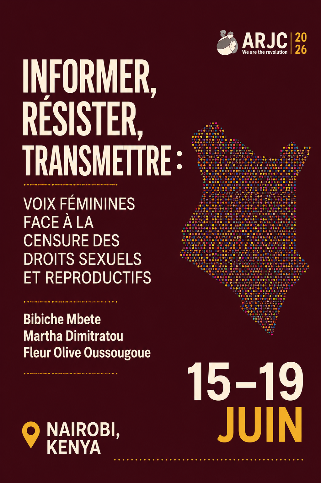 ARJC 2026 Nairobi: Amplifying Feminist Voices Against Digital Censorship