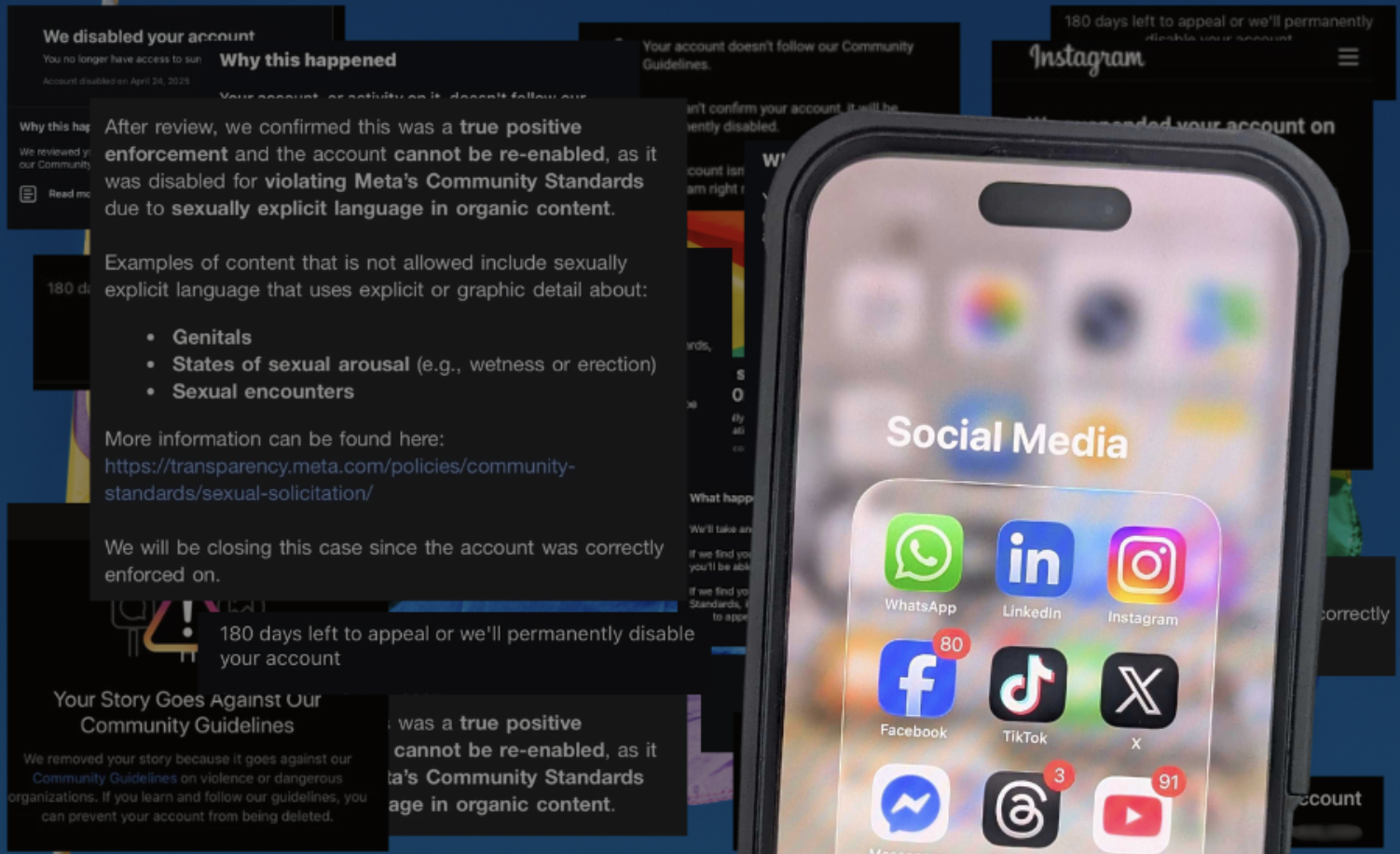 70+ verified cases of Meta account removals in Australia. Who protects our digital rights?