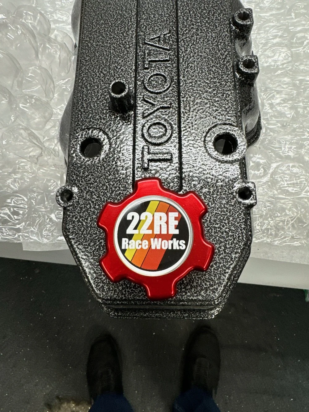 Billet Oil Cap 22R 22RE 22RTE — 22RE Race Works
