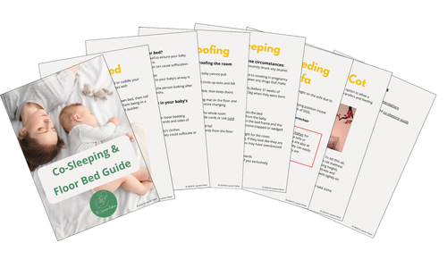 Co-sleeping & Floor Bed Guide — PDF cover