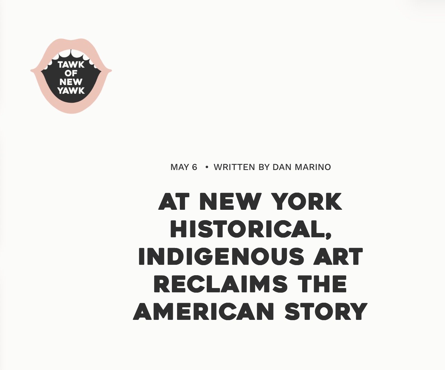 Tawk of New Yawk