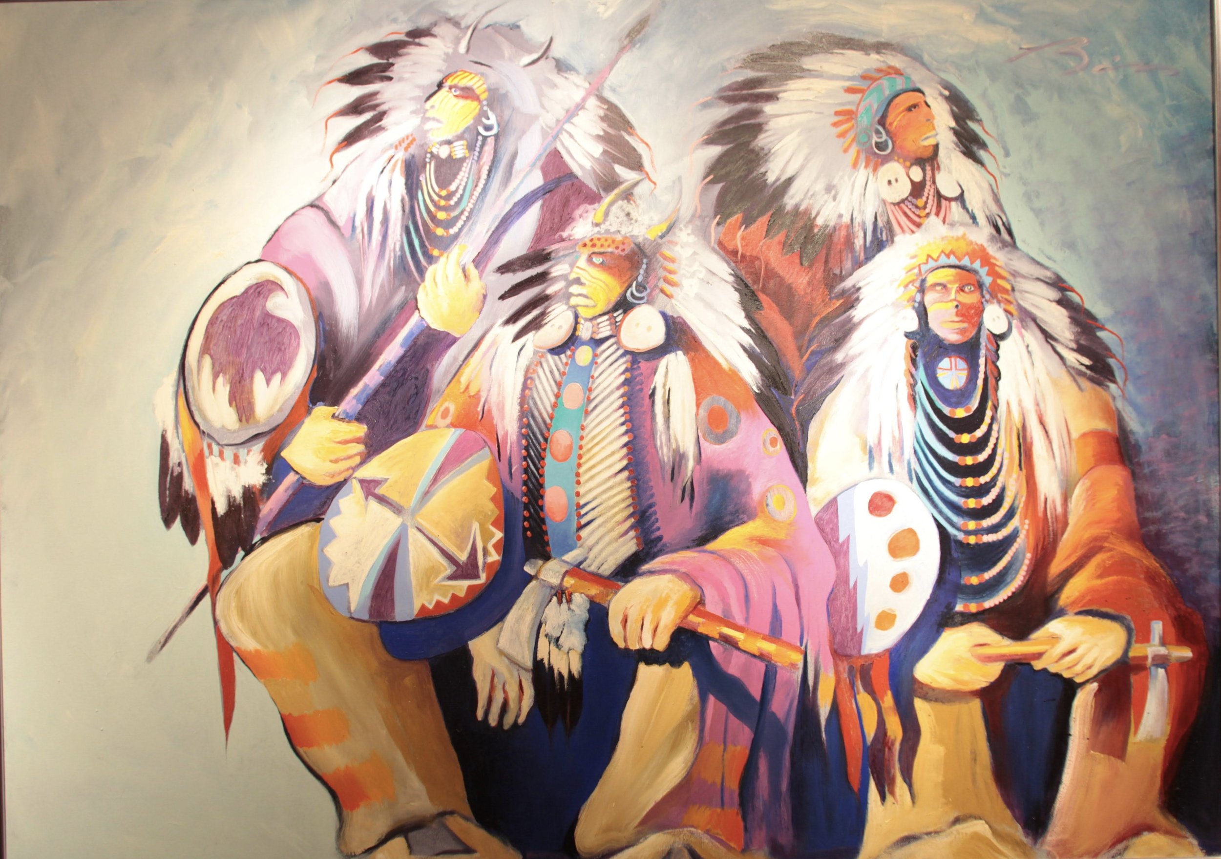 Feathered Warriors in Big Sky Country | 1990