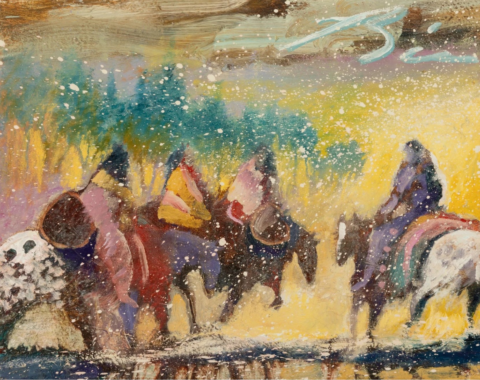 Watering Horses in the Spring | 1996