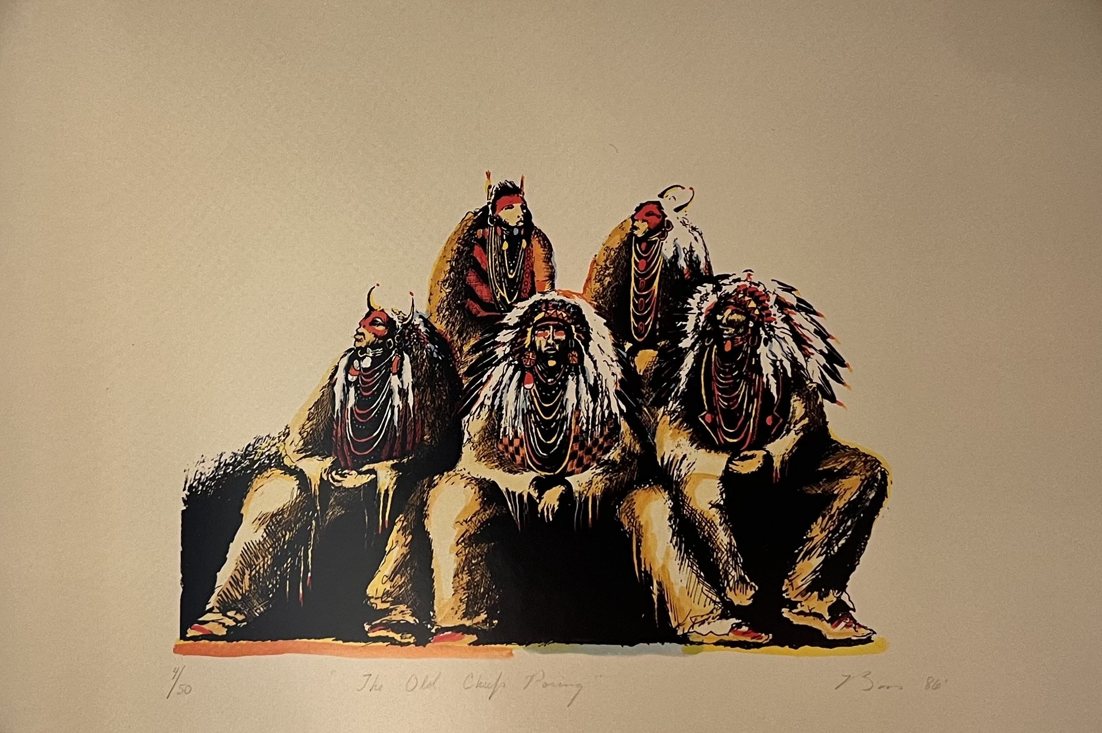 Crow Suite - The Old Chiefs Posing | 1986