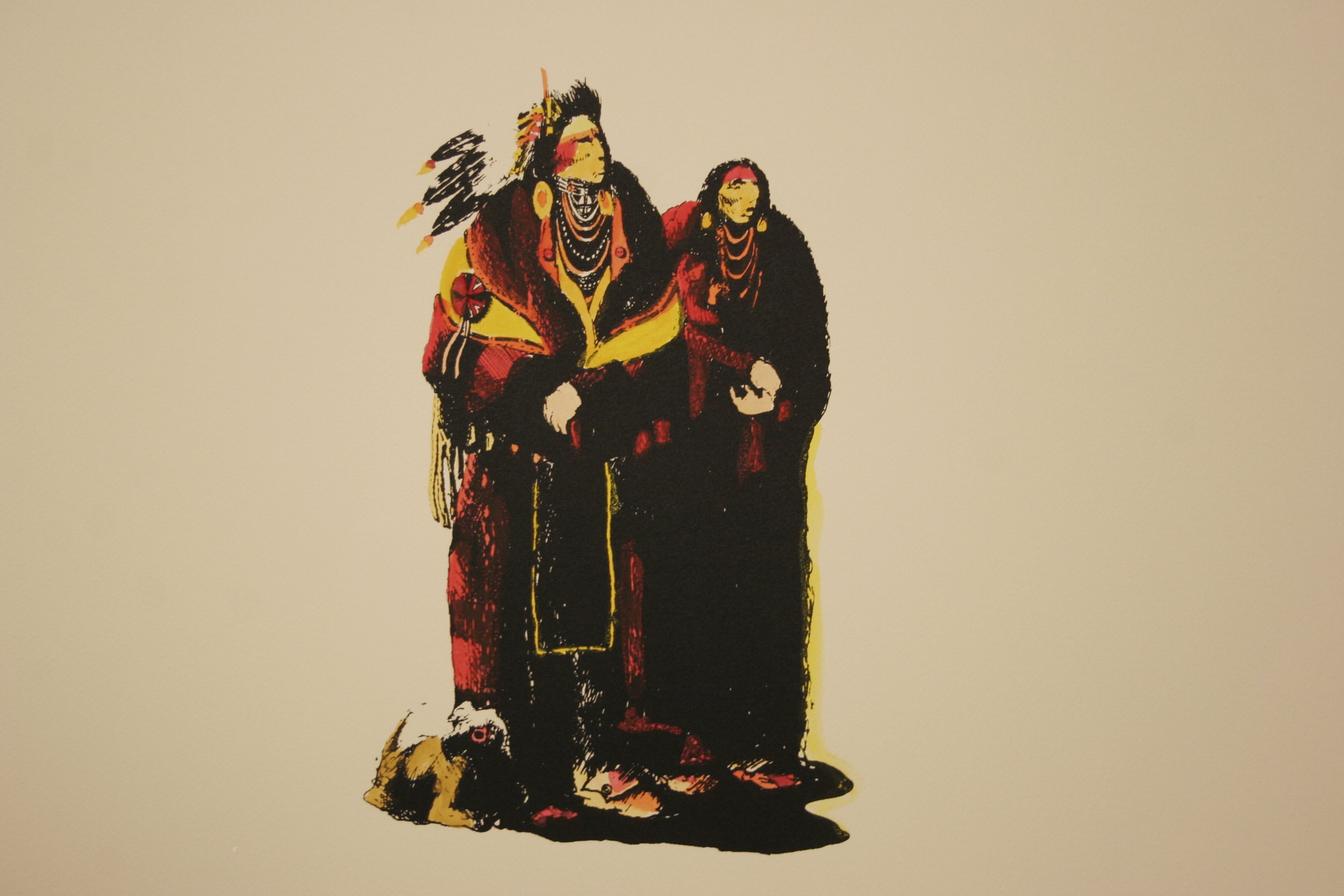 The Crow Suite - Red Wing with Wife and Dog | 1986