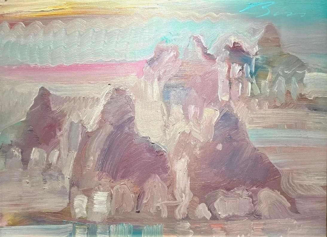 A Vision Sketch in Pleasant Oil | 1990