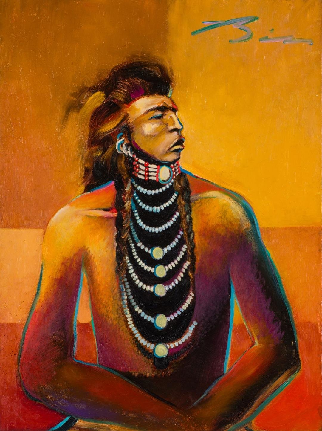 A Portrait of my Great Uncle "Curly" The Scout for Custer | 1996