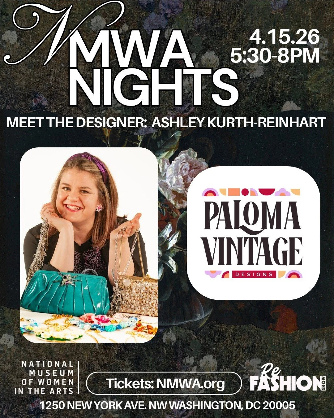 Elevating a designer using fashion as a force for sustainability, storytelling, and change:
@palomavintagedesigns 

Ashley Kurth-Reinhart is a sustainable fashion producer, artist, and community educator whose work bridges arts administration and env