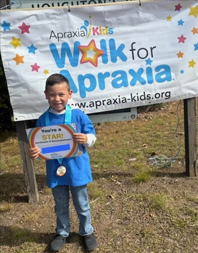 Look at this superstar go! 🤩 We&rsquo;re over the moon seeing this wonderful kid celebrating at the Walk for Apraxia. Their hard work and determination are truly inspiring, and we couldn&rsquo;t be prouder!
Ready to celebrate your child&rsquo;s mile