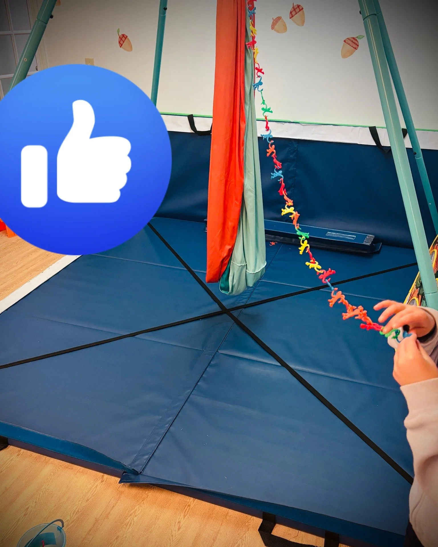 It looks like just a silly game, but this is high-powered massed practice in action! 🐒

Every single one of these plastic monkeys represents an accurate production of a target speech sound! We stack them up so our client can get 40, 50, or even 100+