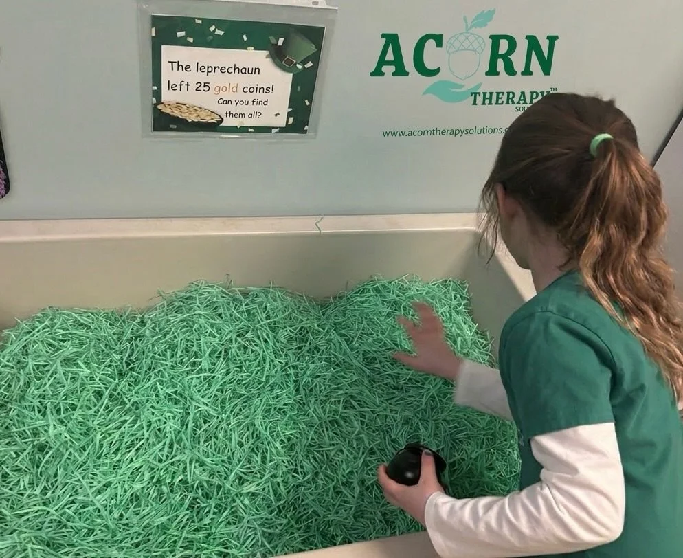 Luck has nothing to do with it&mdash;it&rsquo;s all about the right support! 🌈💪
Whether it&rsquo;s mastering a tricky speech sound, building fine motor skills, or decoding a new sentence, our team at Acorn Therapy Solutions is here to help your chi