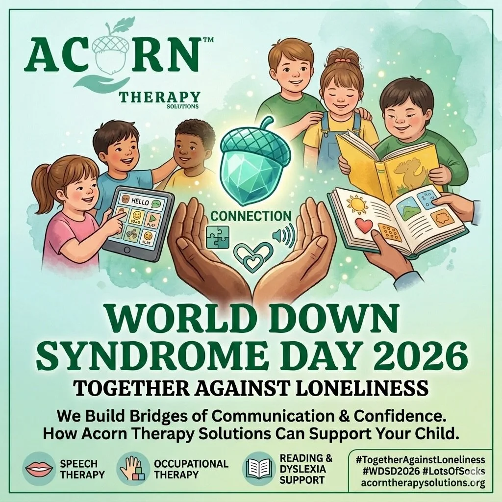 💙💛 World Down Syndrome Day 2026: Together Against Loneliness.

We believe every child deserves to feel seen, heard, and connected. This year&rsquo;s theme of &ldquo;Together Against Loneliness&rdquo; is close to our hearts. Loneliness can be a prof