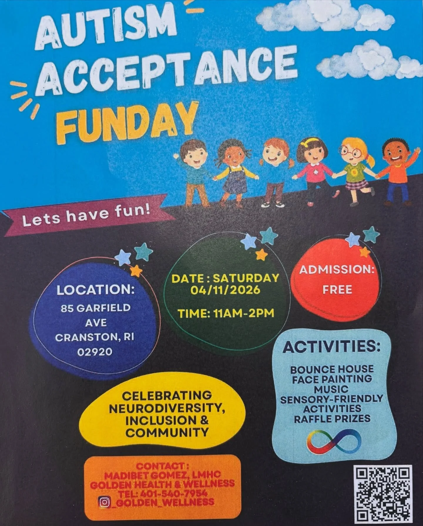 Join ACORN Therapy Solutions for a day of celebration and community! 🧩✨
We are so excited to announce that we will be attending the Autism Acceptance Funday! This April, let&rsquo;s come together to celebrate neurodiversity, inclusion, and the incre