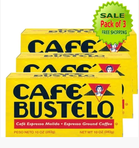 Bustelo Coffee Pack of 3