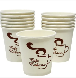 Disposable 3.5 oz Cuban Coffee Cup