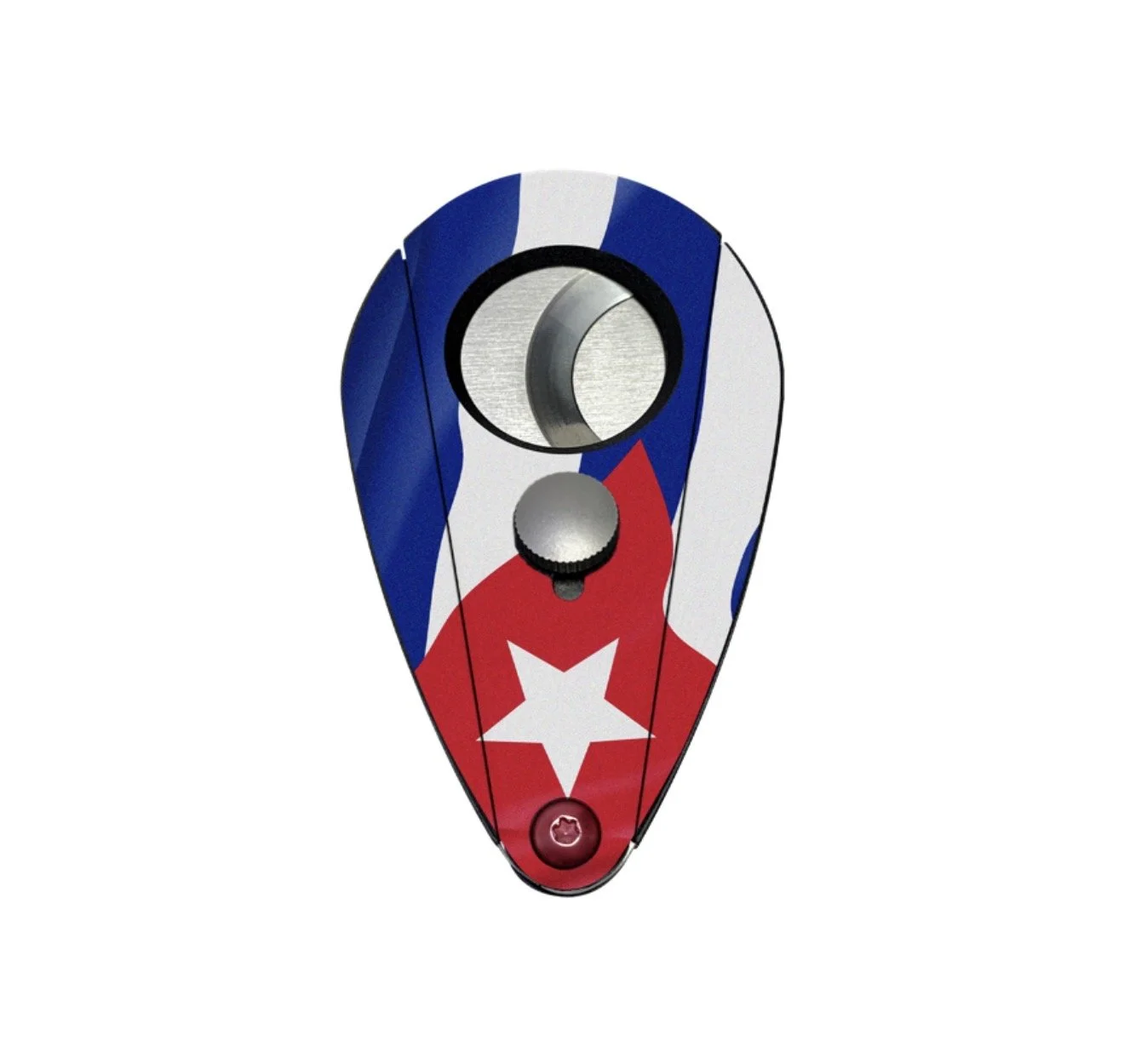 Cuba Stainless Steel Cigar Cutter