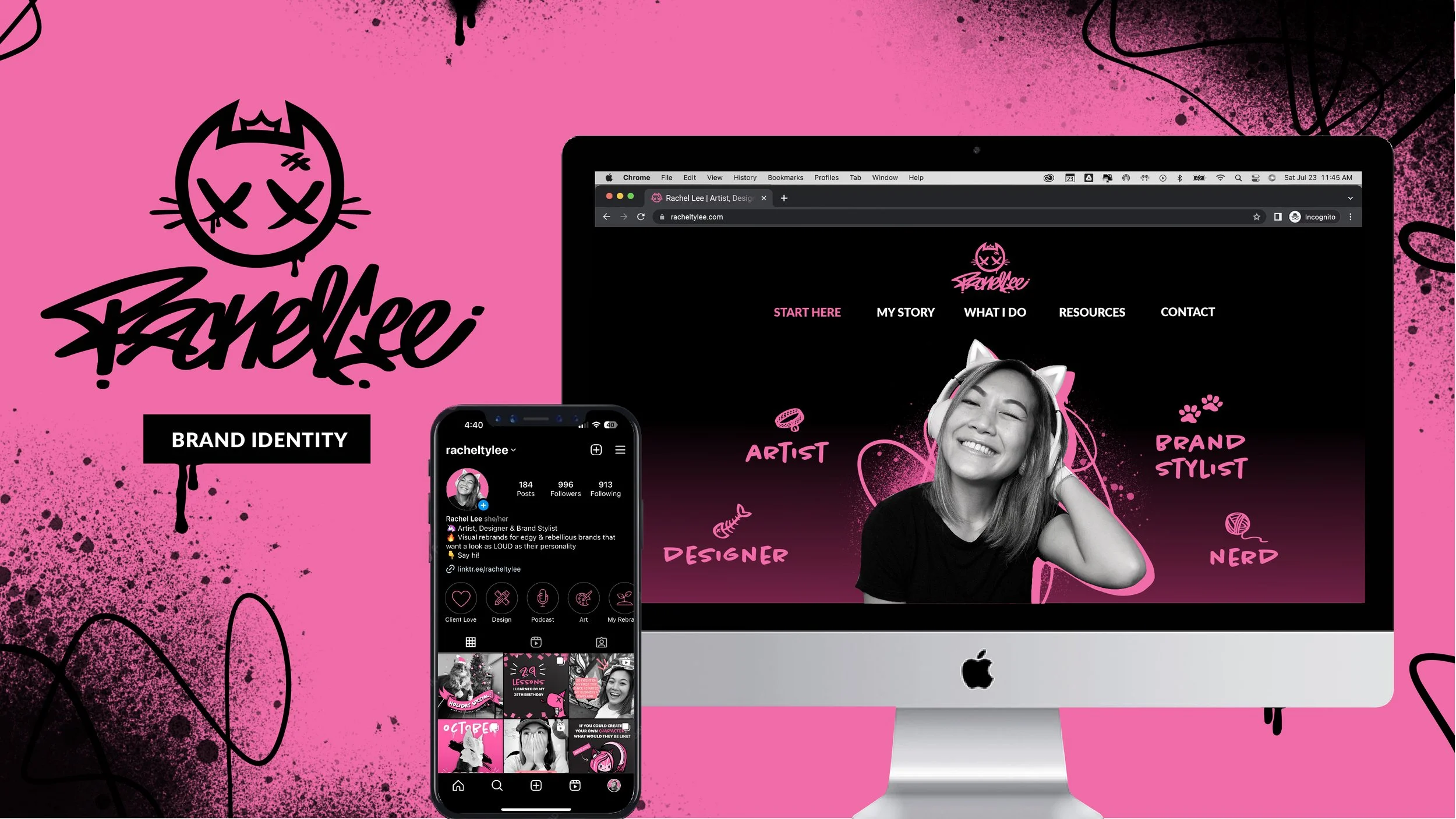 Rachel Lee Brand Identity