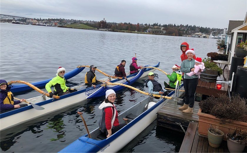 ✨Mahalo to everyone who joined and contributed festive decorations, treats, and spirit to our annual holiday paddle this past Saturday! ✨