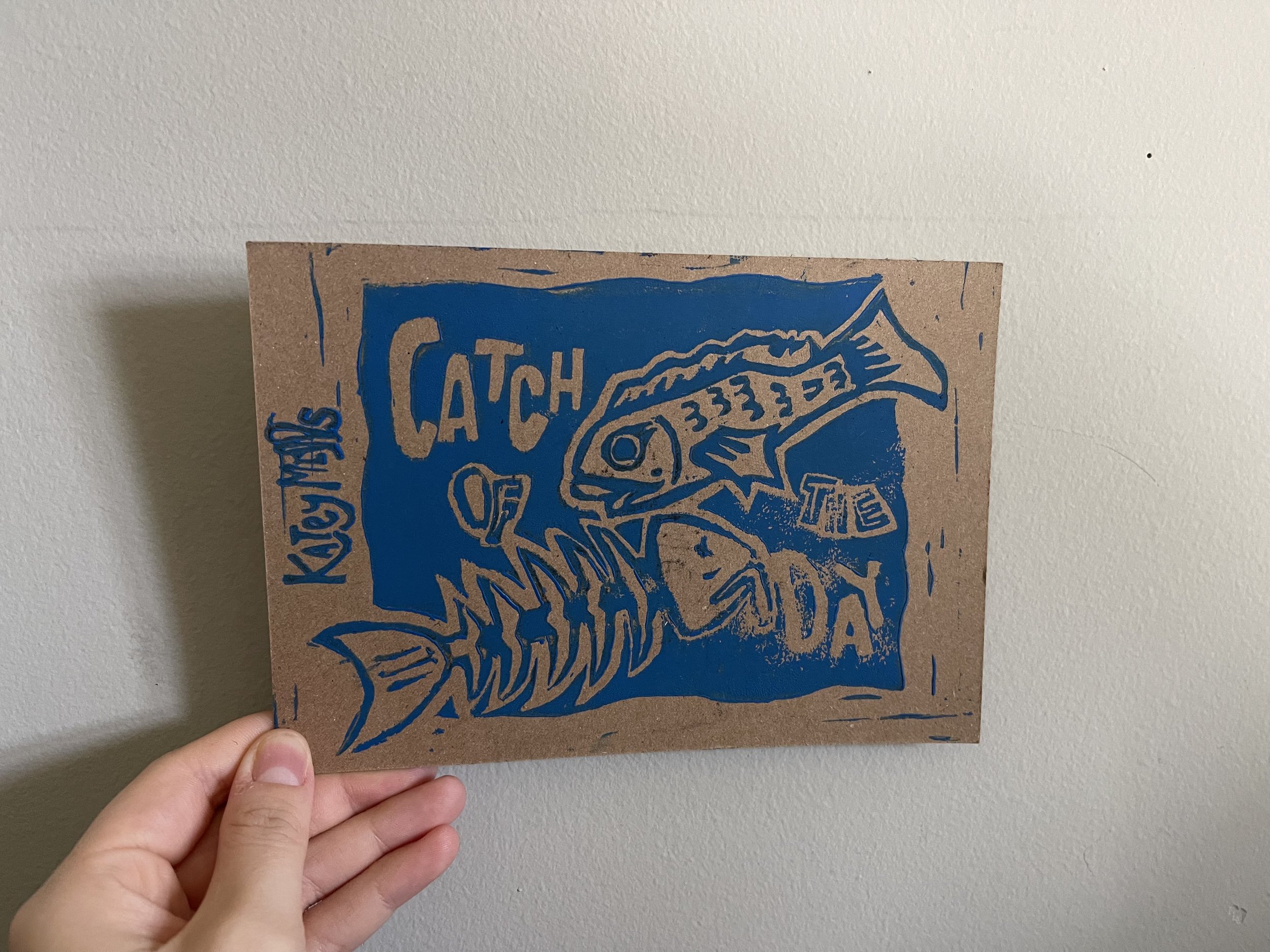 Test Print, Blue