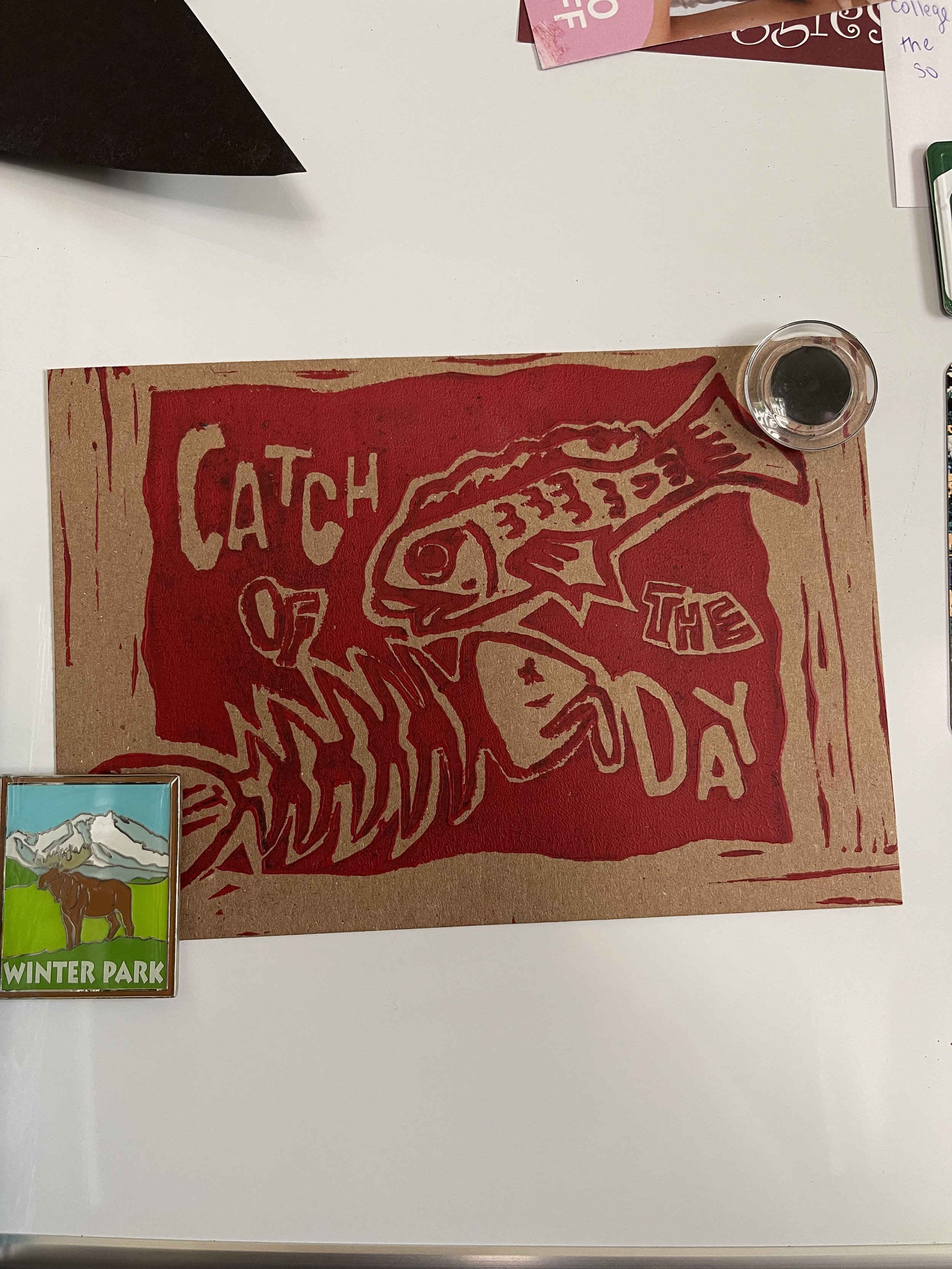 Test Print, Red