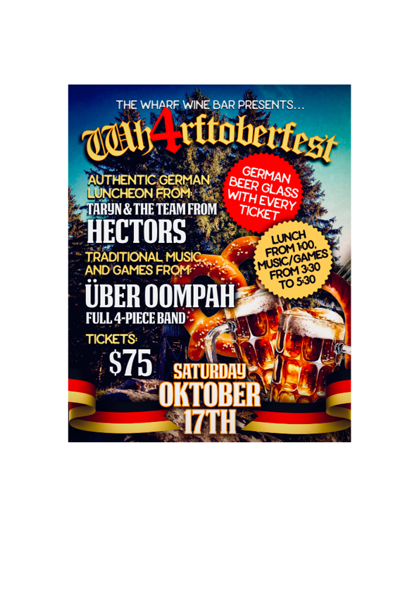 Wharftoberfest Poster