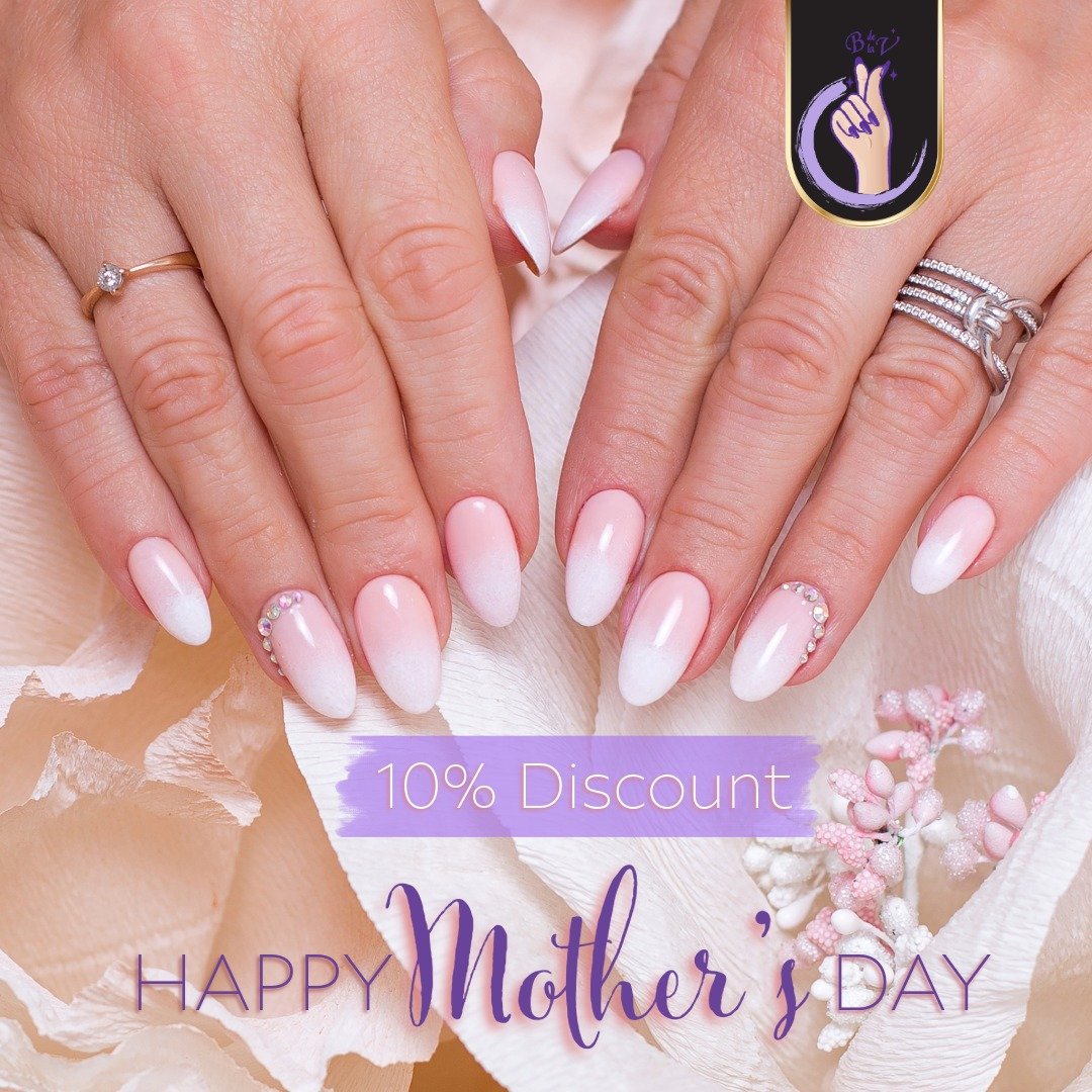 🌸💖 Happy Mother's Day from Beauty de la Vie Nails! 💖🌸

Hey Momma, today is your day! Why not treat yourself to a day of relaxation and pampering at Beauty de la Vie Nails? You've earned it! Come in and let us spoil you with our luxurious nail ser