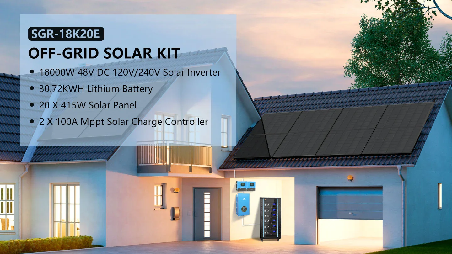 18KW Off Grid Solar Kit Features