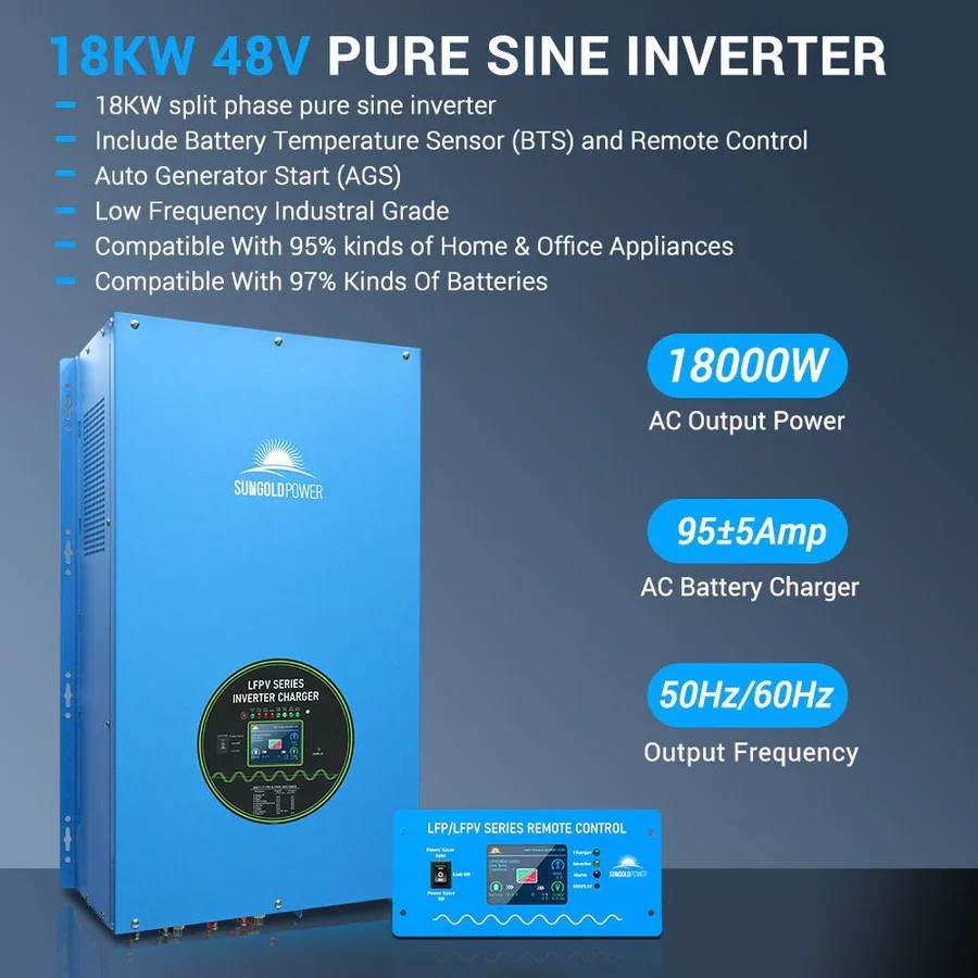 18kw Transformer Inverter Features