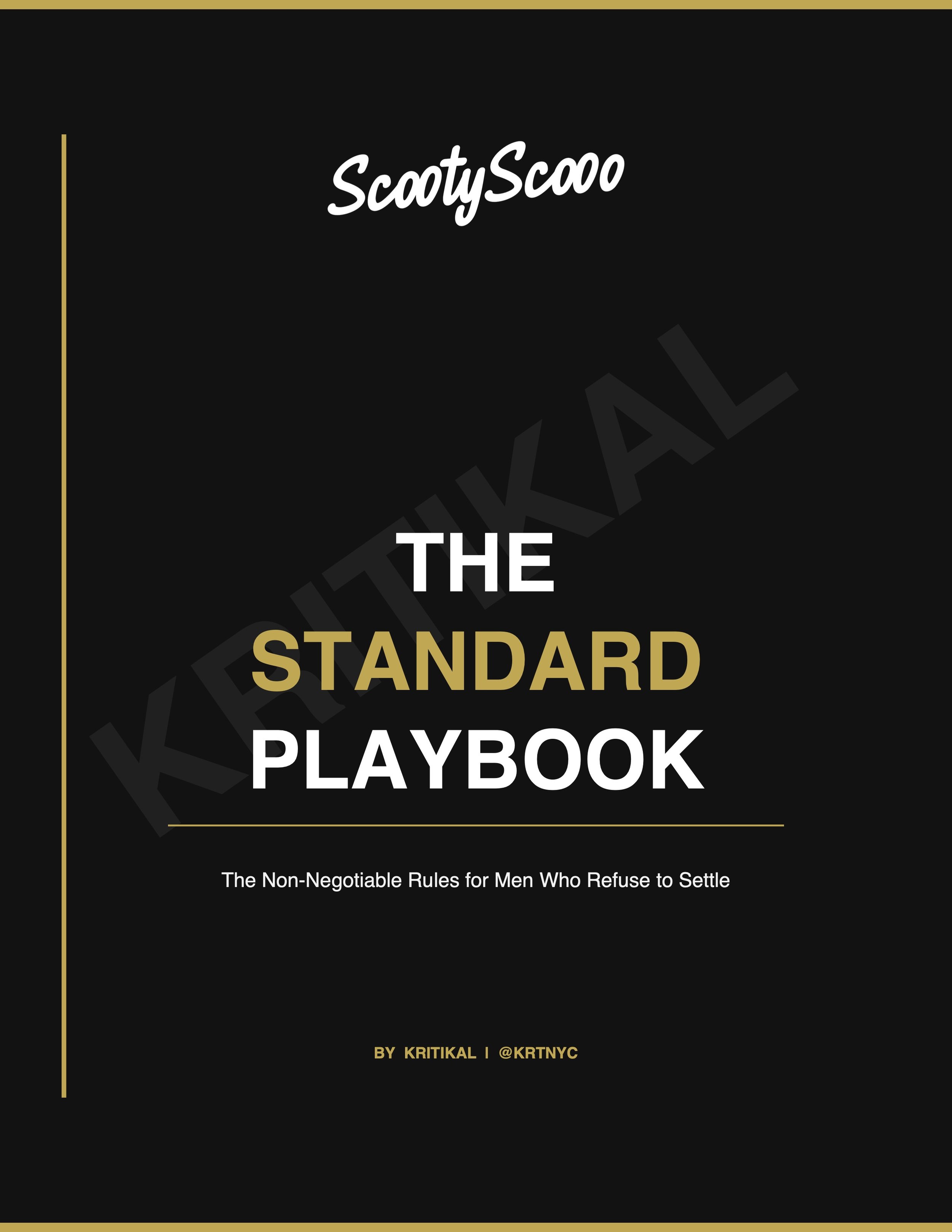 The Standard Playbook