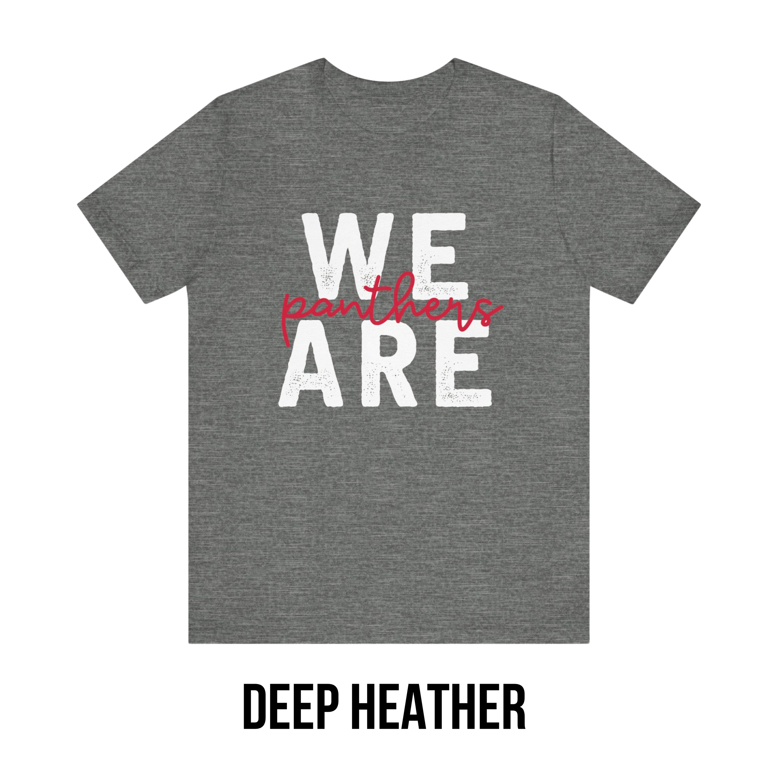 Adult We Are Panthers Tee