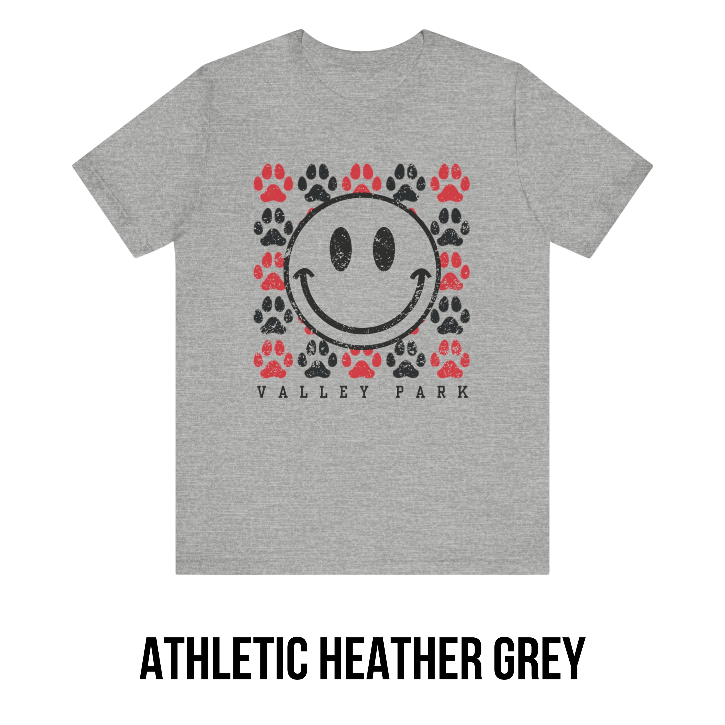 Adult Checkered Smiley Tee