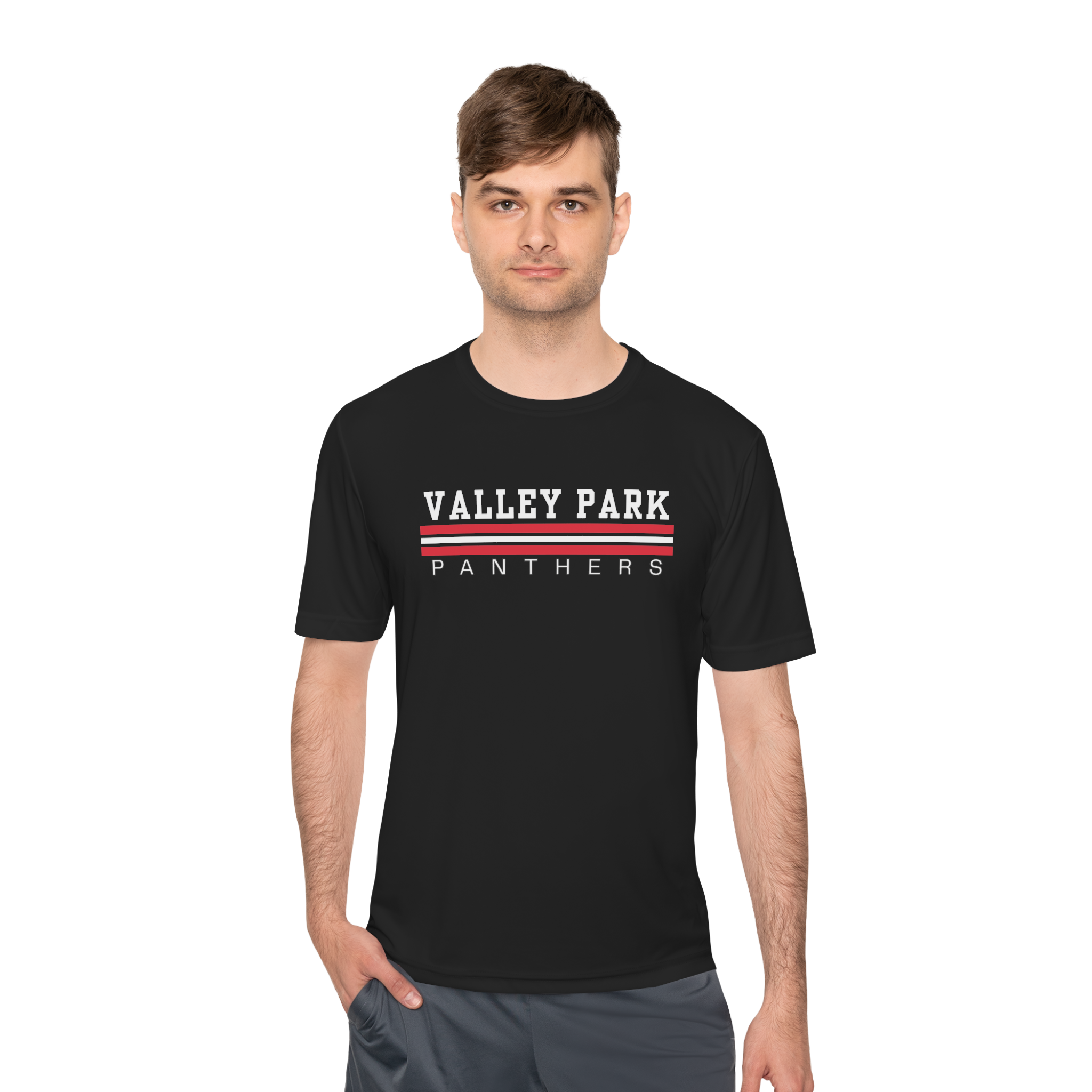 ADULT Moisture Wicking Lined Valley Park Tee
