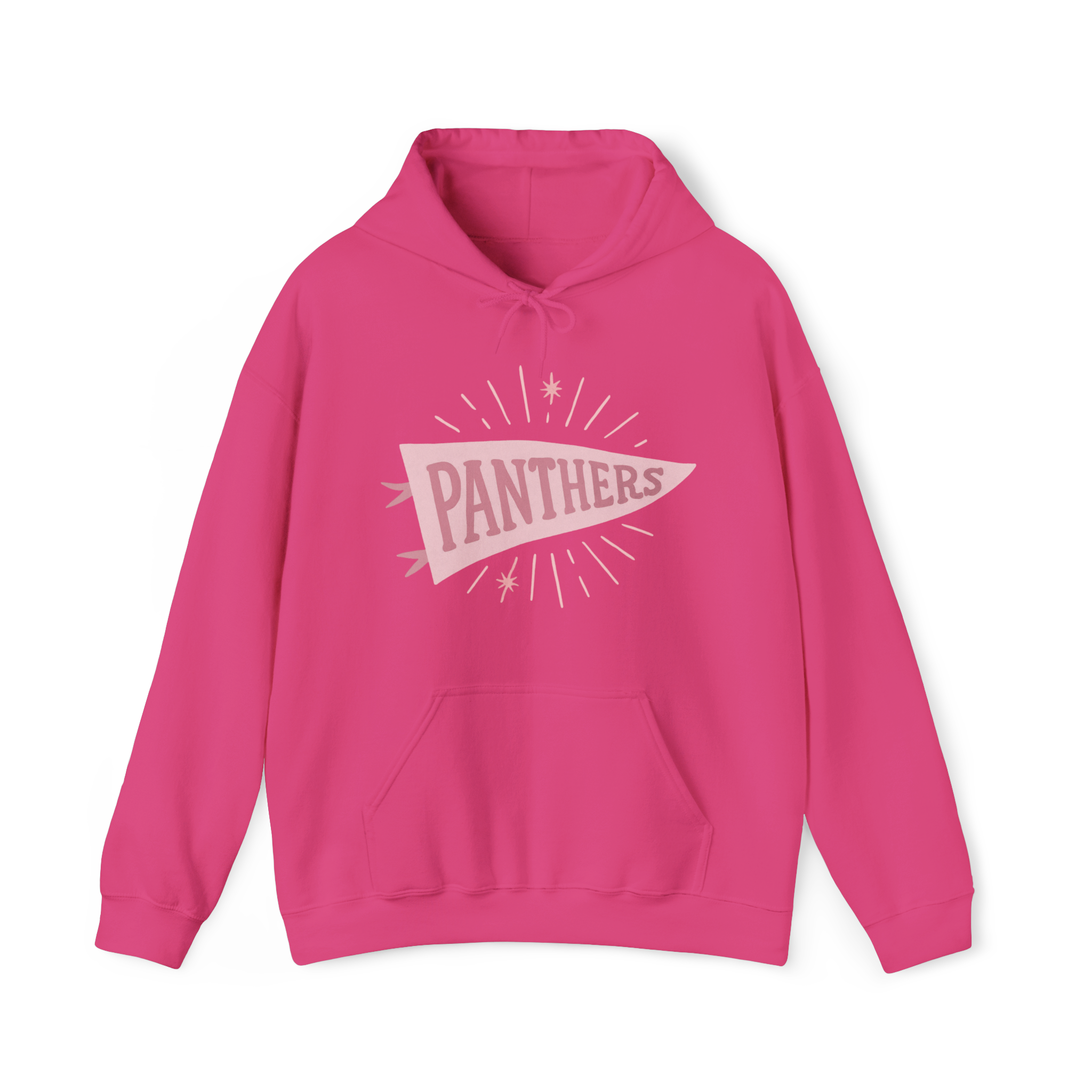 Adult Panthers Pennant Hoodie