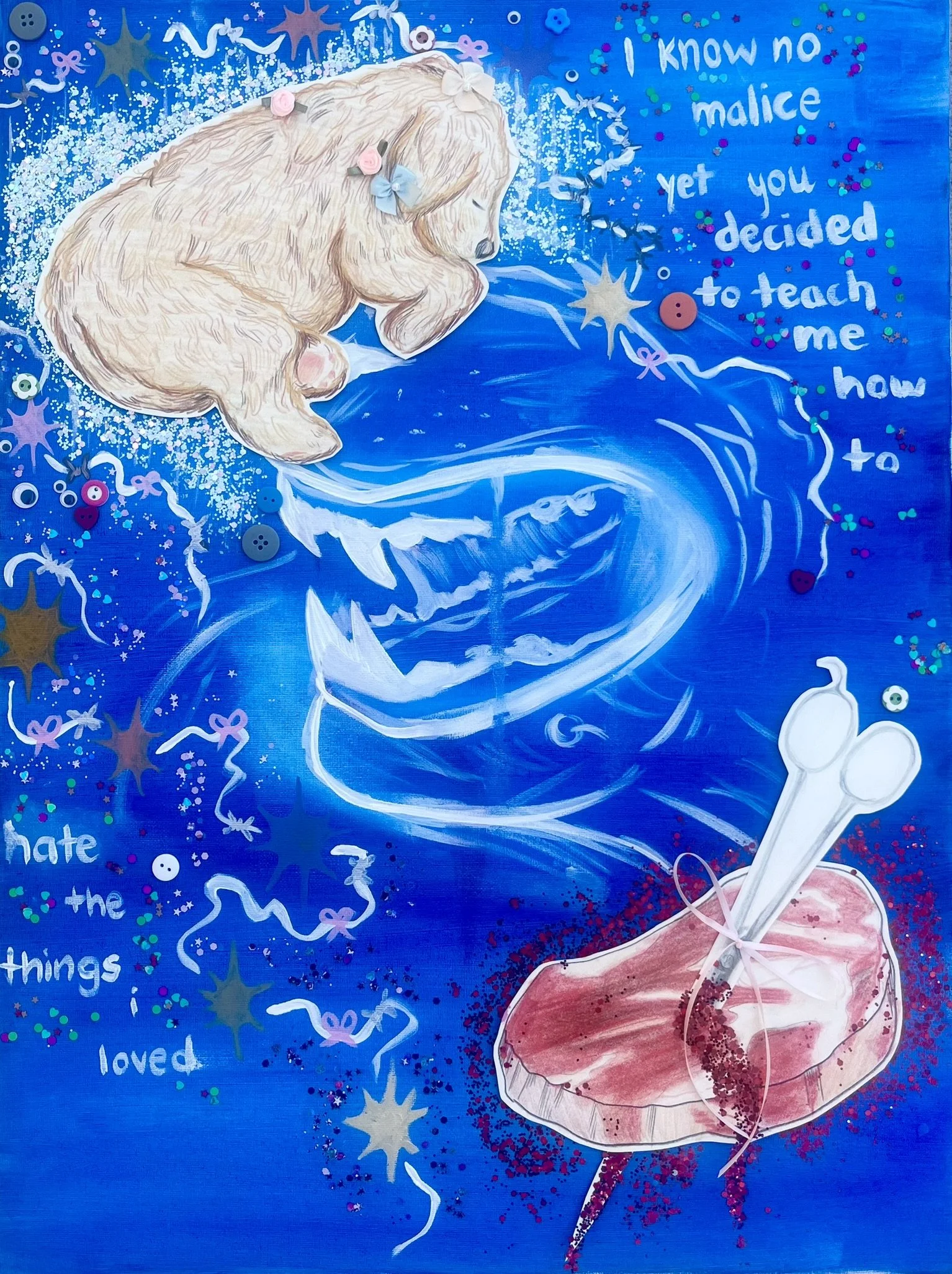 4 | "I Was a Child"
| Mixed Media
| 24"x 18"
| 2023