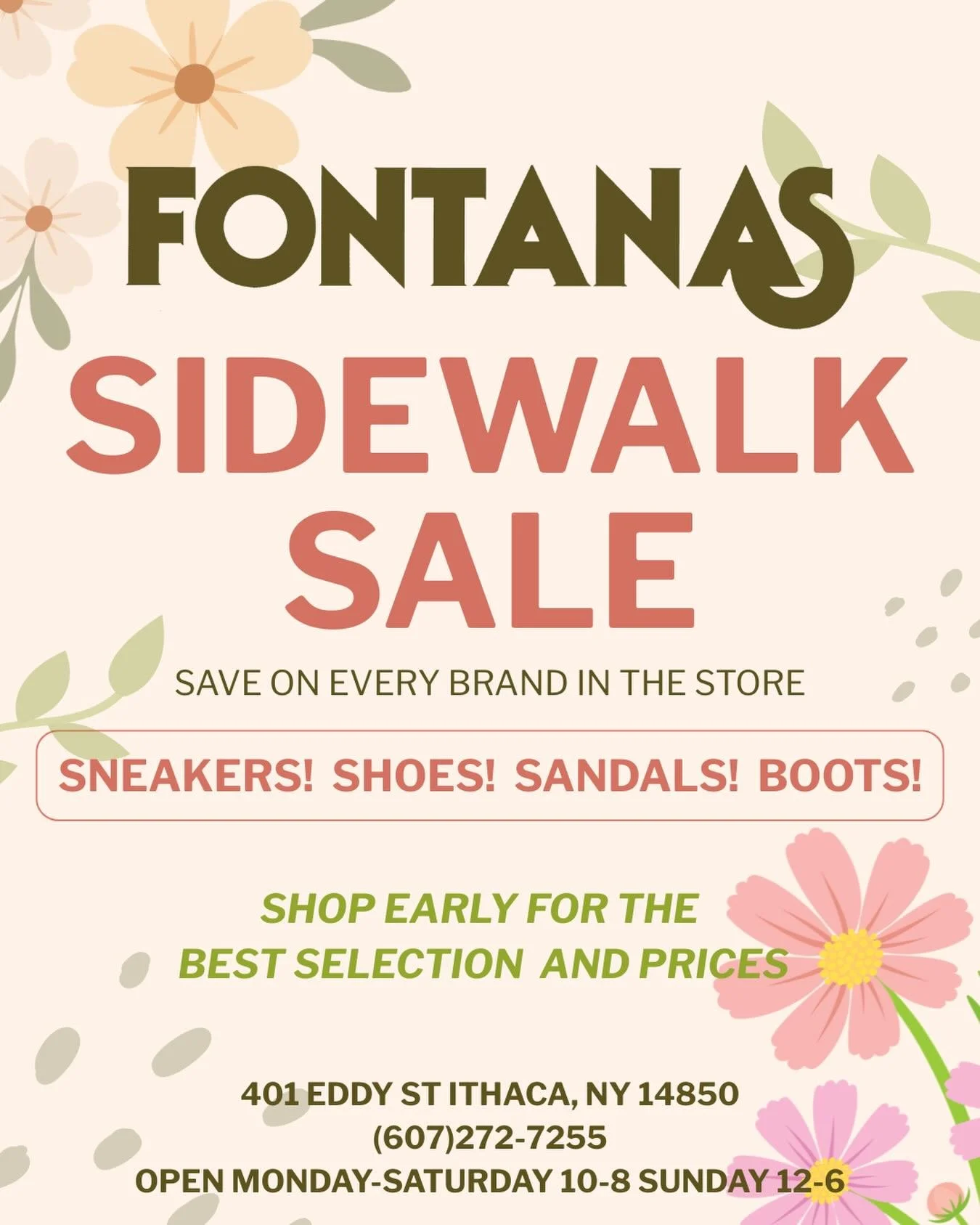 Sidewalk Sale! #ithaca #ithacany #cornelluniversity #fingerlakes