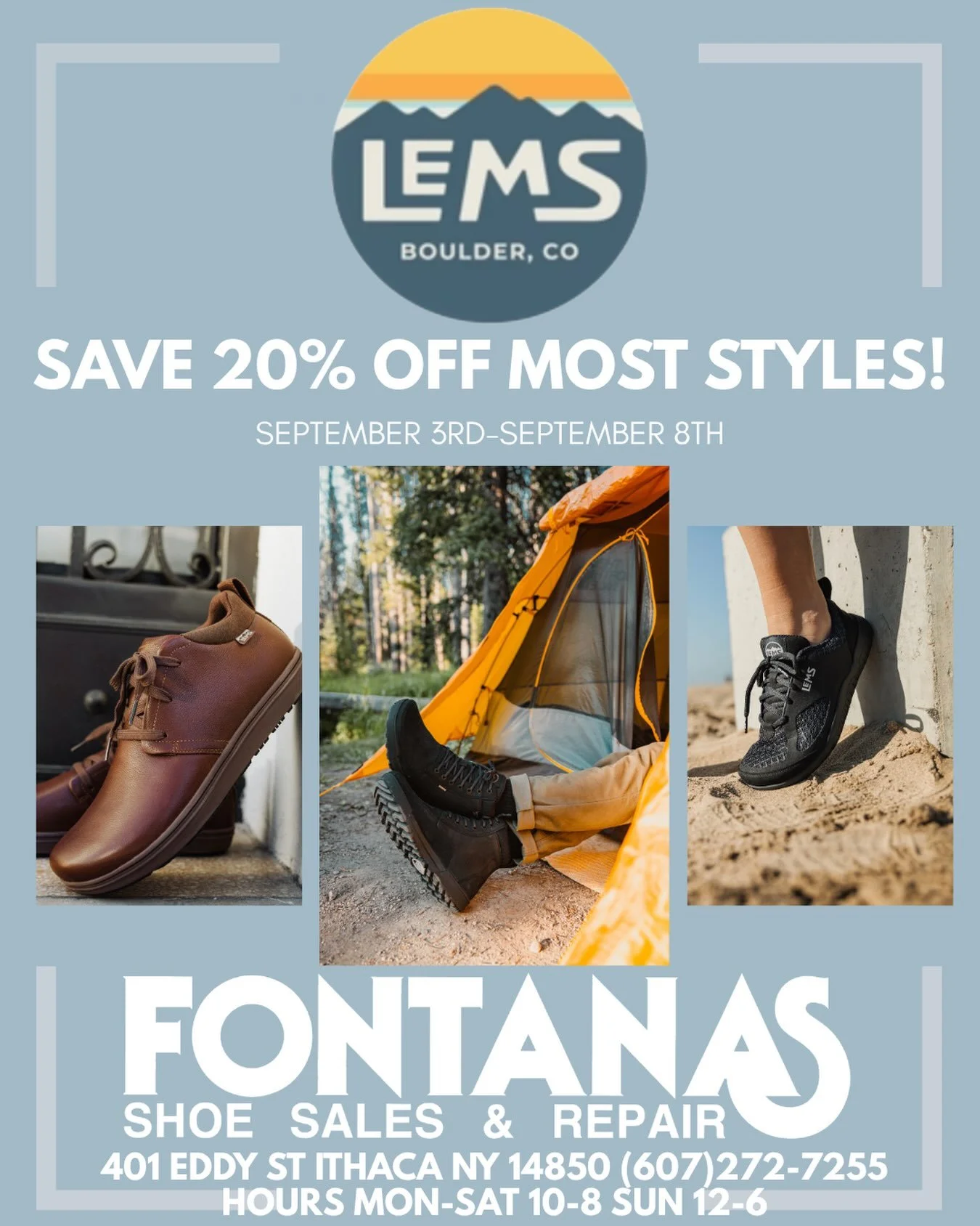 Your favorite minimalist footwear is on sale now through September 8th. Don&rsquo;t miss it! 🥳