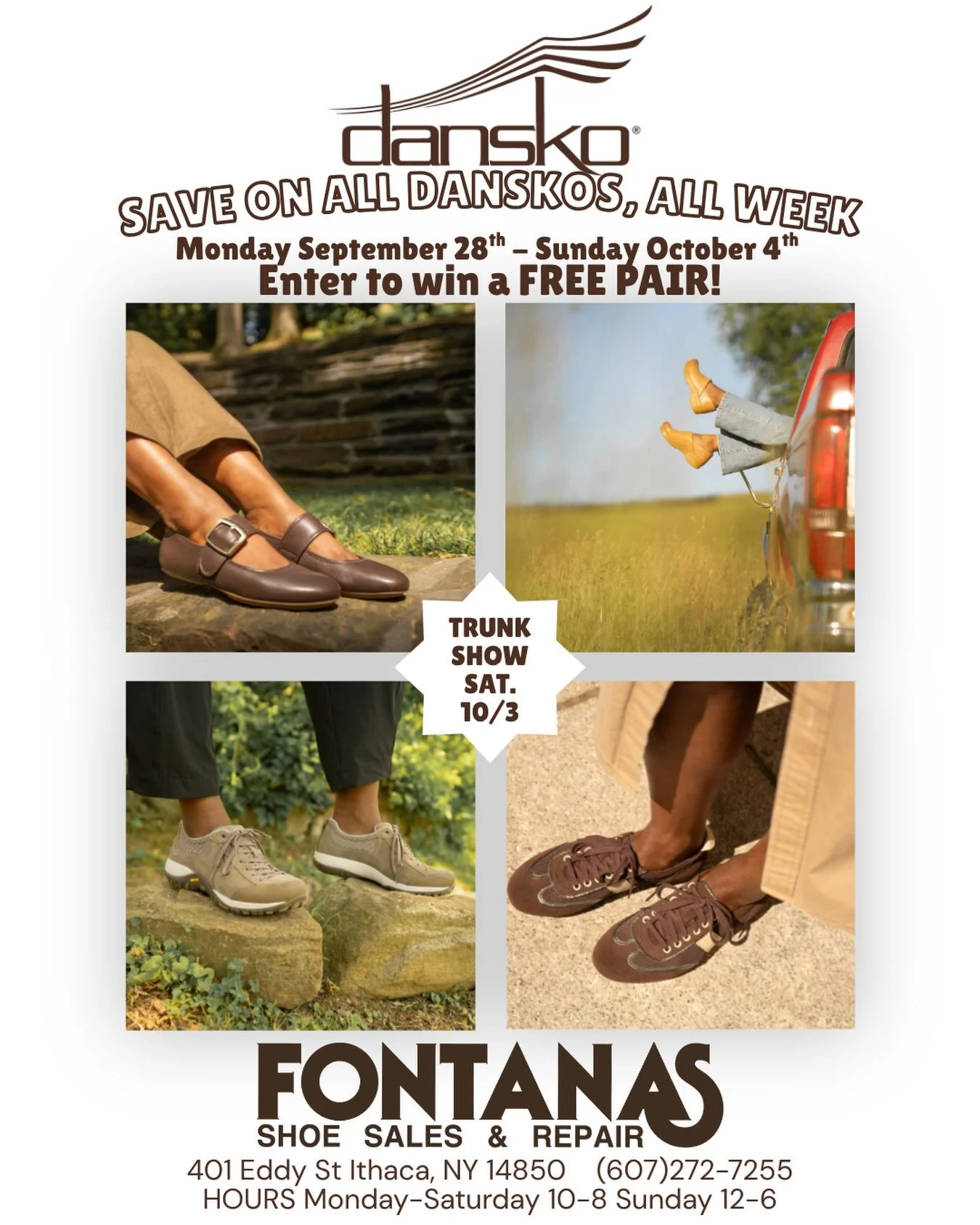 DANSKO SALE! #ithaca #ithacany #cornellveterinary #cornell #fingerlakes