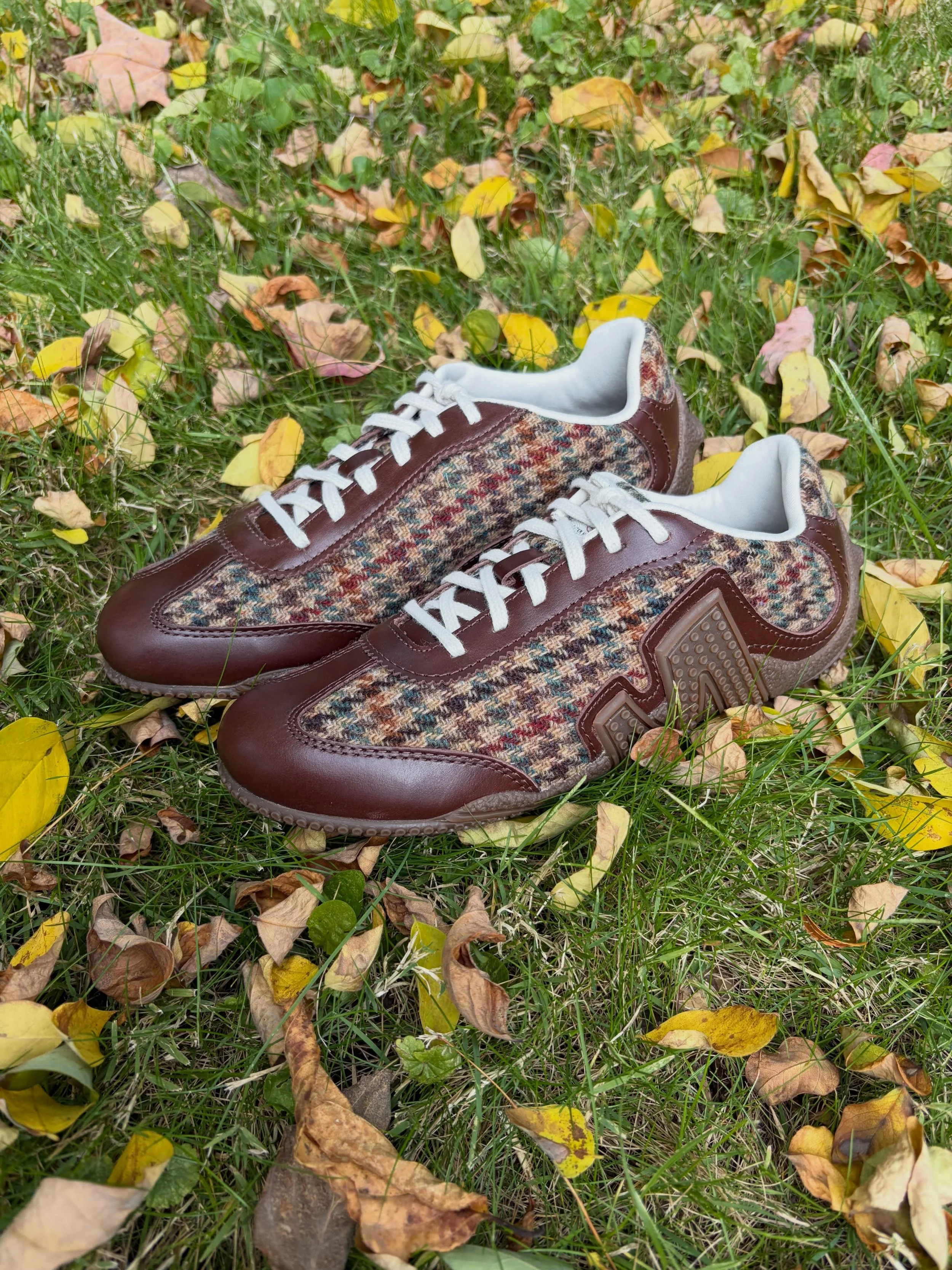 Two icons. One timeless collaboration. When you combine the modern comfort of @merrell with the heritage sophistication of Harris Tweed, you get the perfect fall shoe.